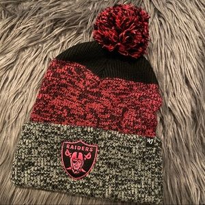 Raiders beanie